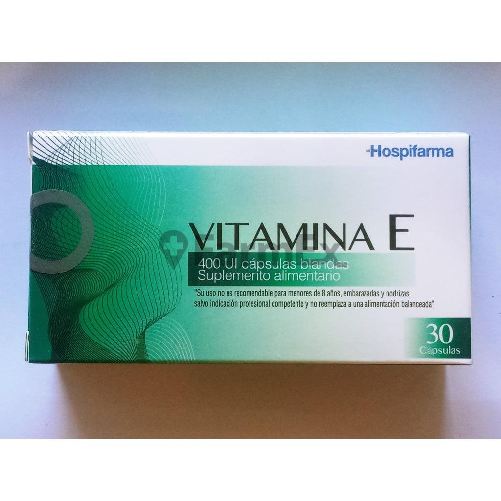 Vitamina E x 30 Caps (Hospifarma) HOSPIFARMA